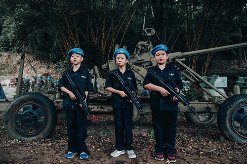 孩子在黄埔军旅夏令营的成长与收获